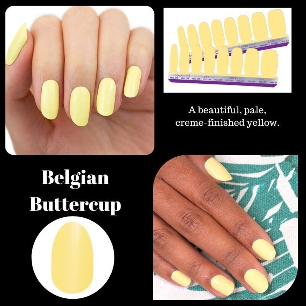 Belgian Butter Cup Color Street Nail Set